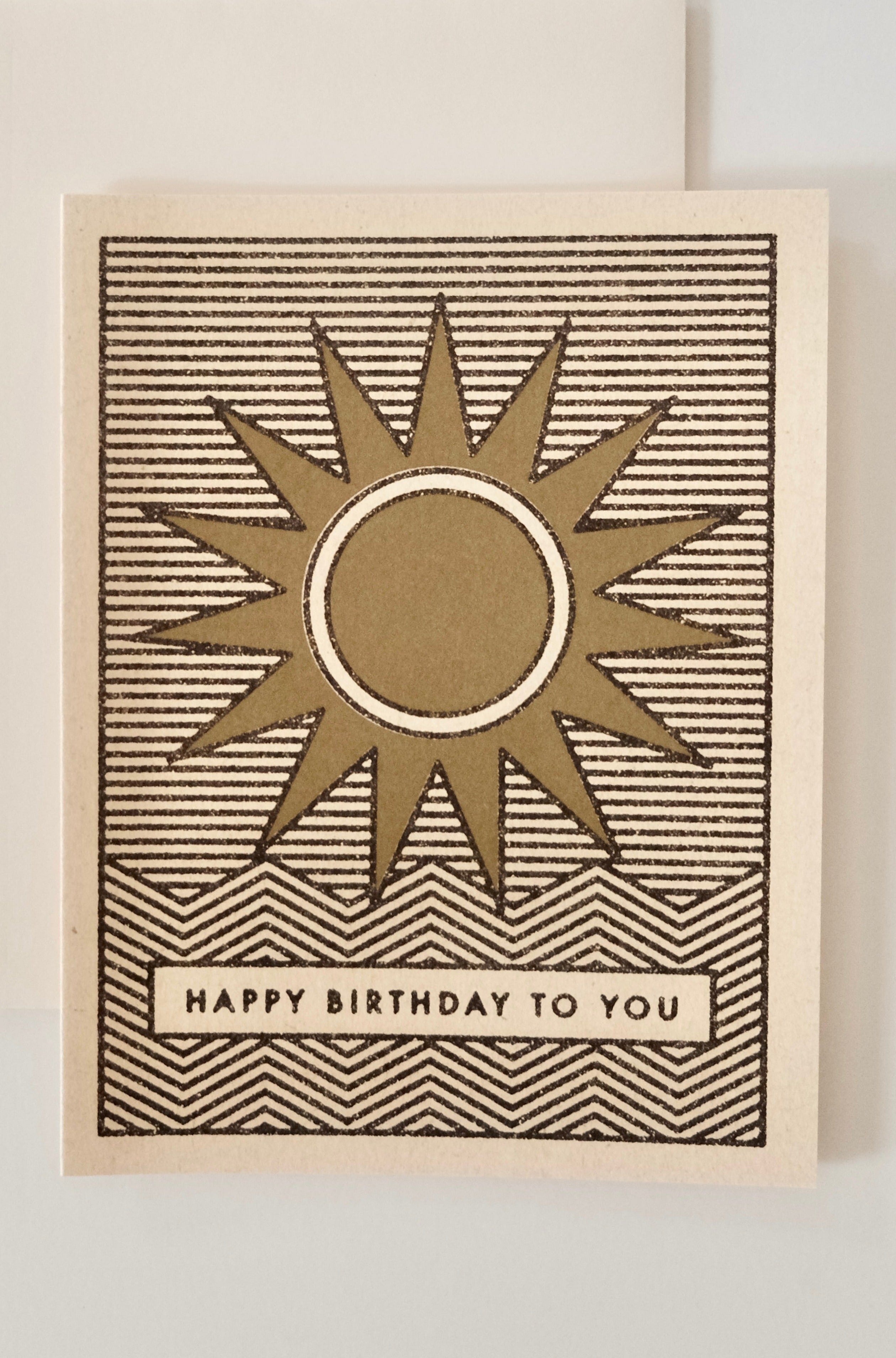 Birthday Sun Card