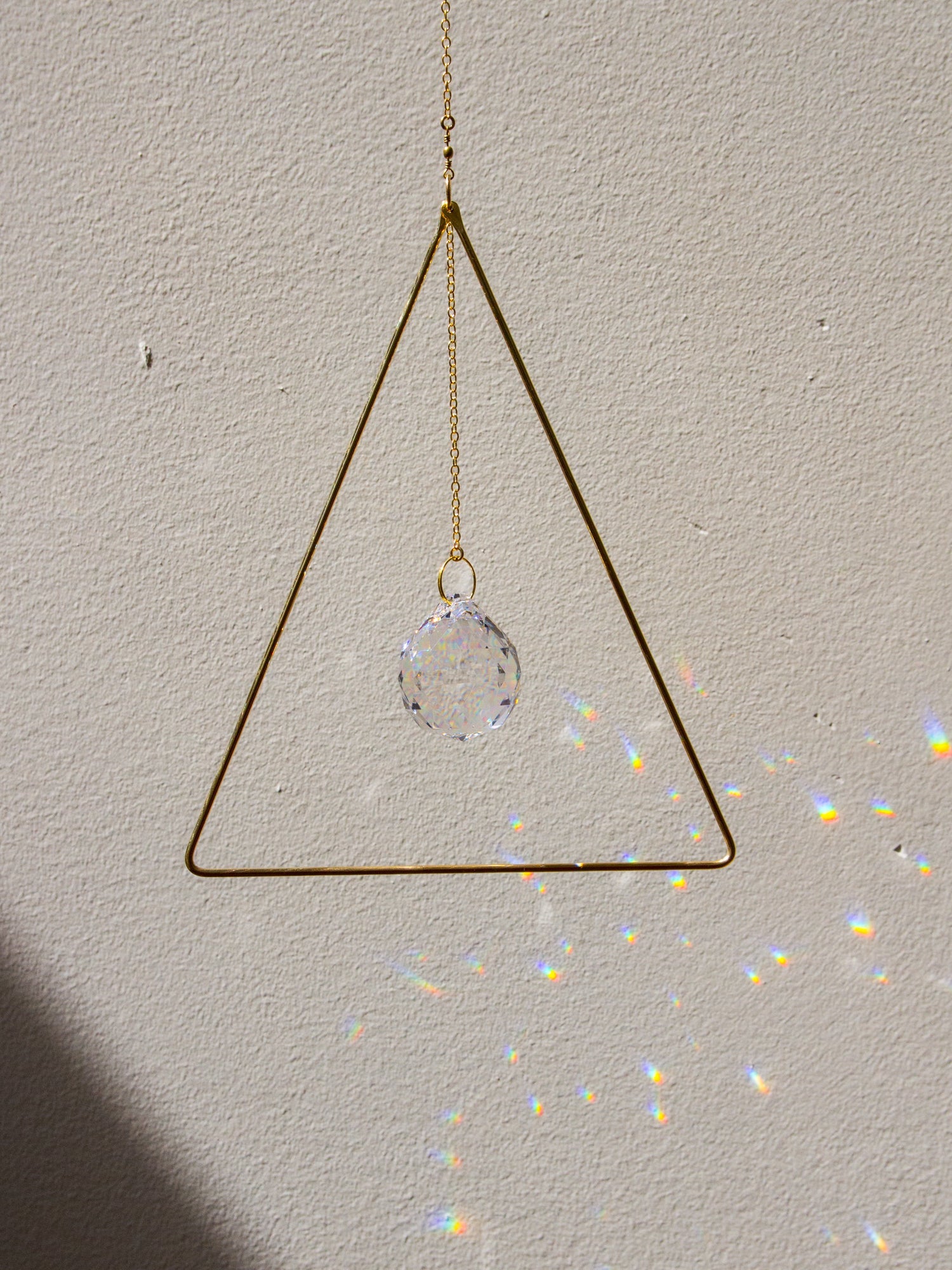Triangle Prism Suncatcher