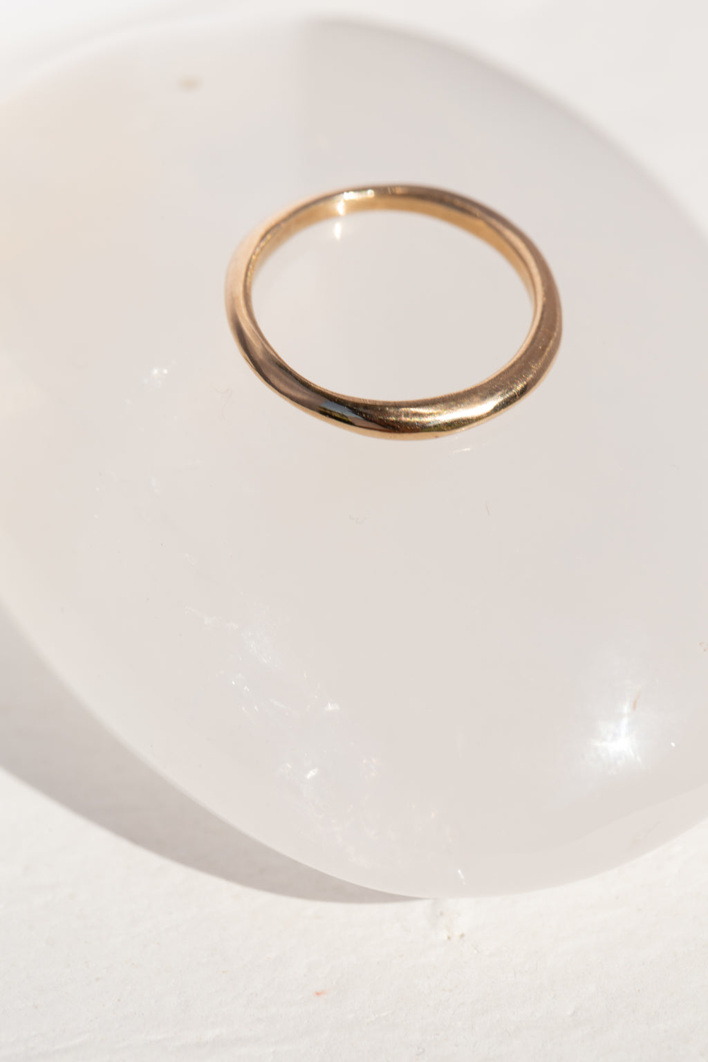 Condensation Ring in Gold