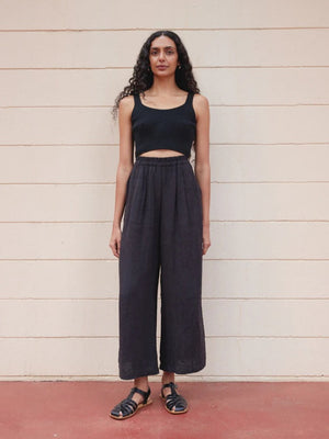 Everyday Trouser in Black - First Rite