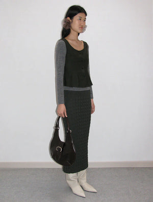 Droppo Skirt - Paloma Wool