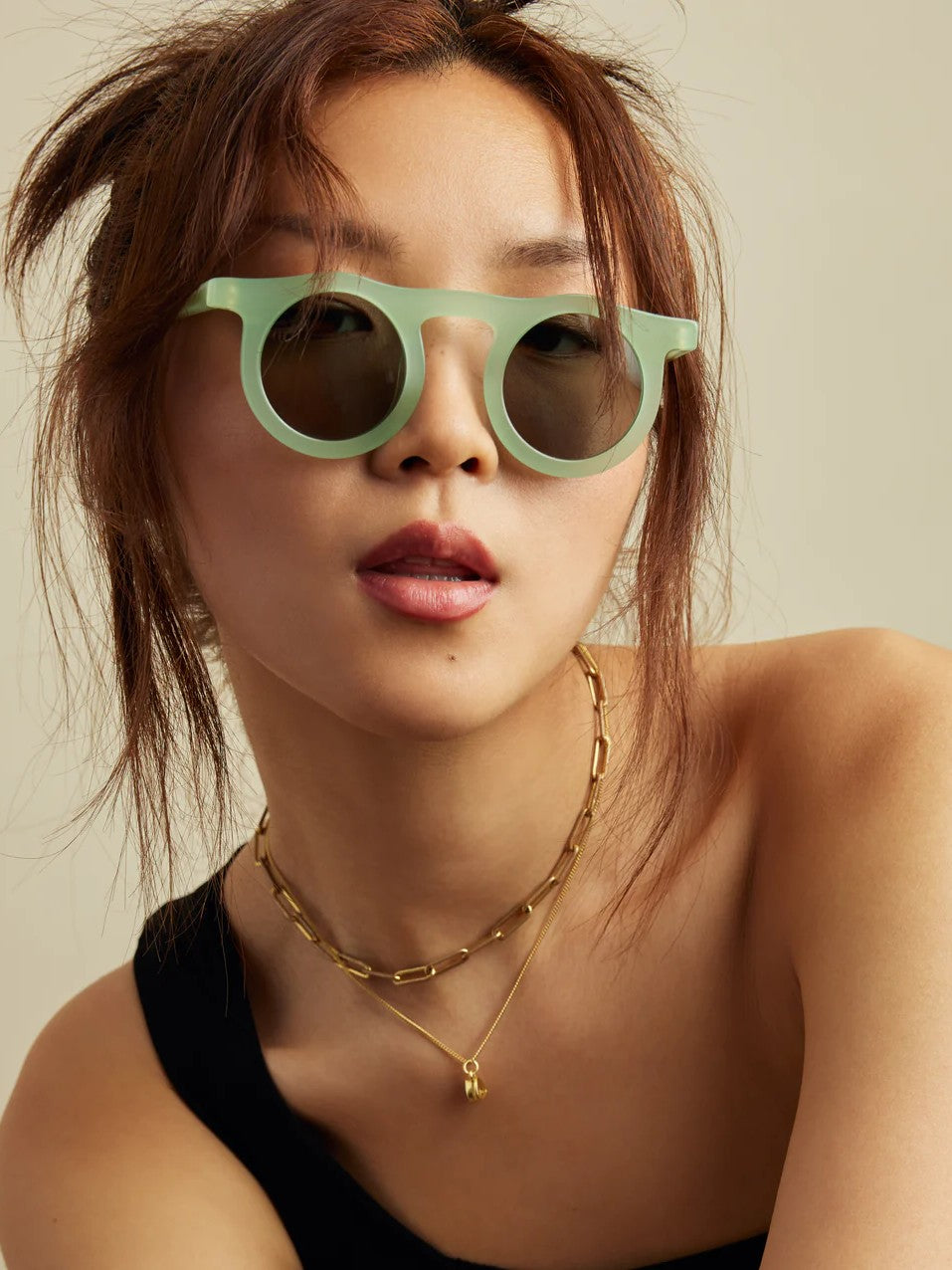 Lind Sunglasses in Malt - Carla Colour
