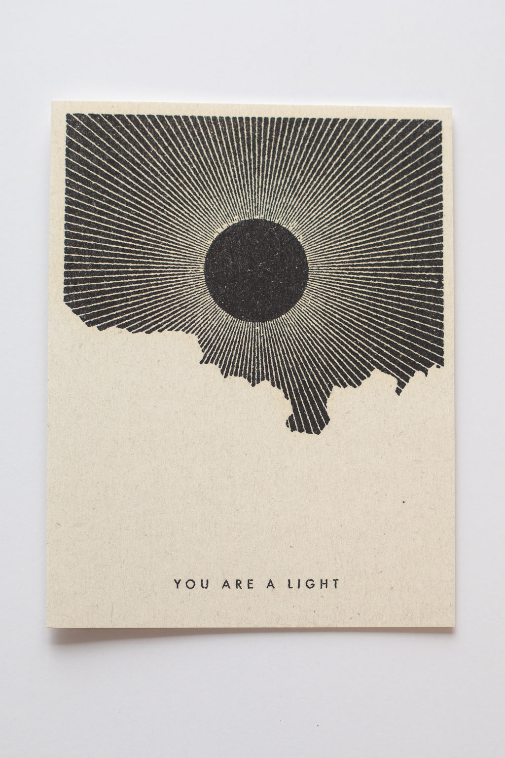You Are A Light Card