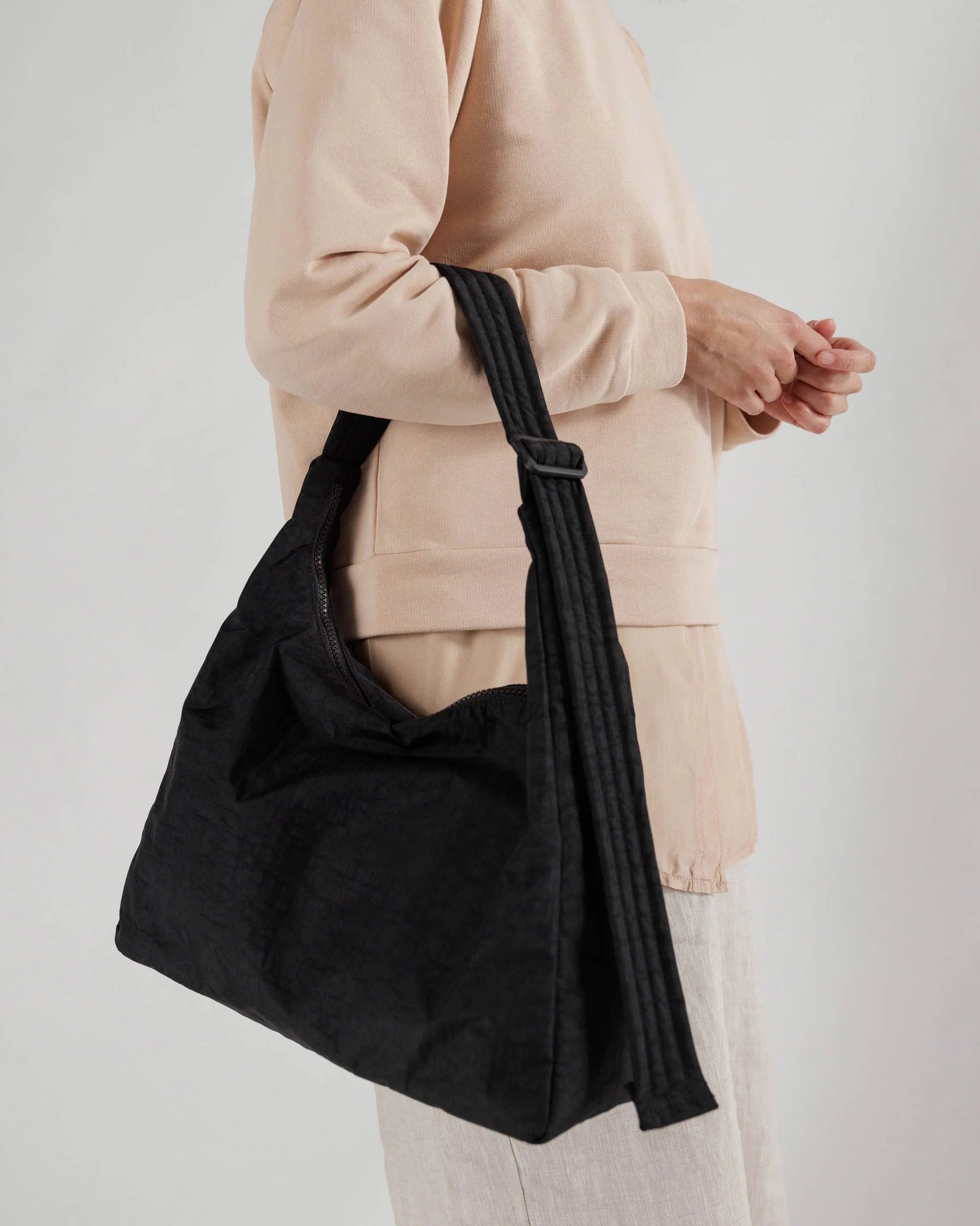 Nylon Shoulder Bag - Baggu