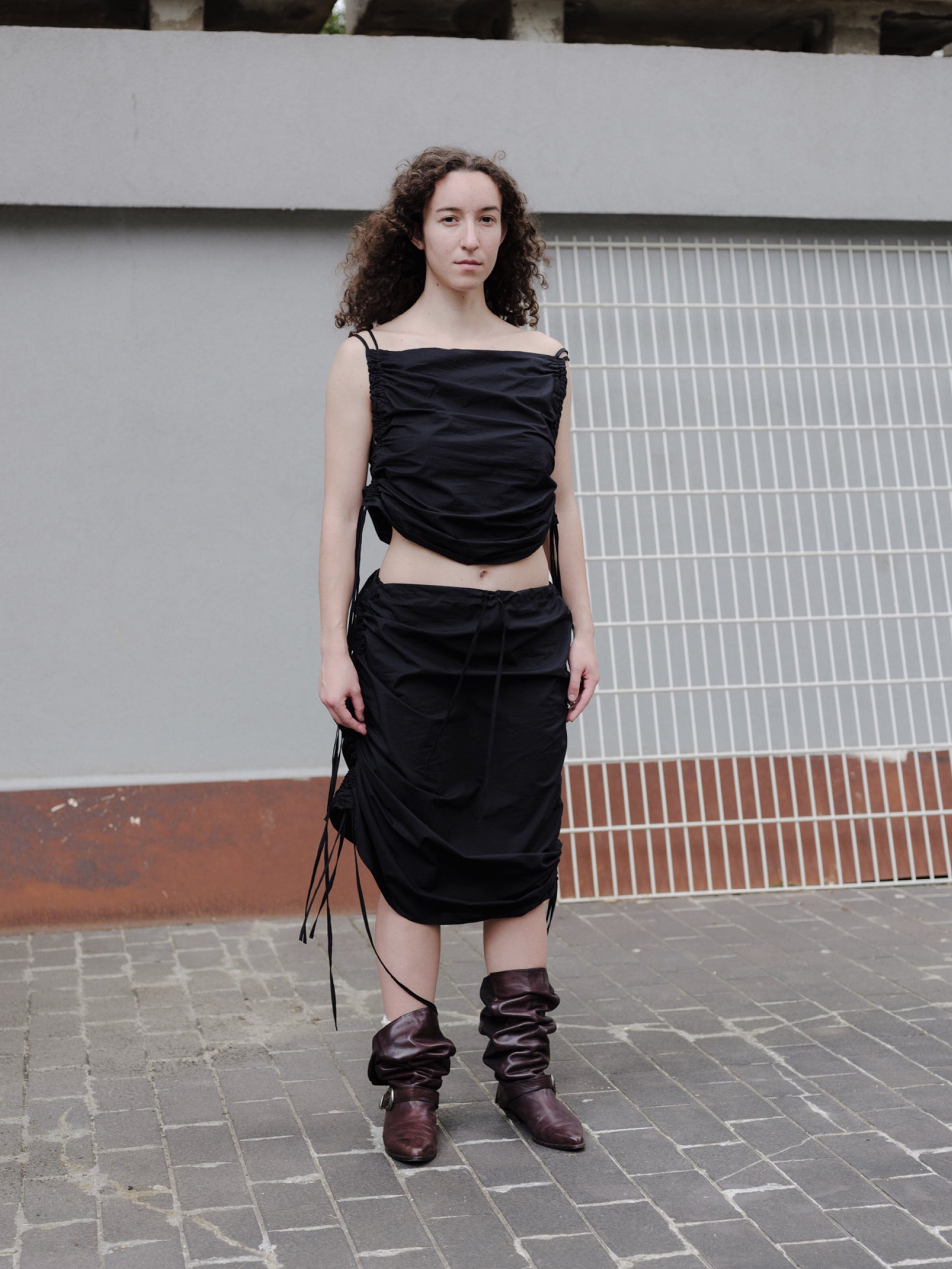 Pictorial Strap Skirt - Baserange