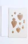 Heart Milagros Embossed Card