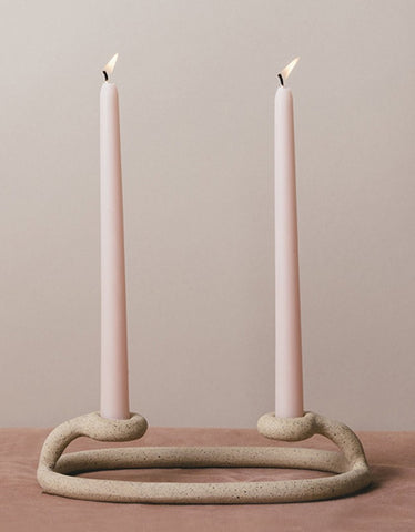 Duo Candlestick - Speckled