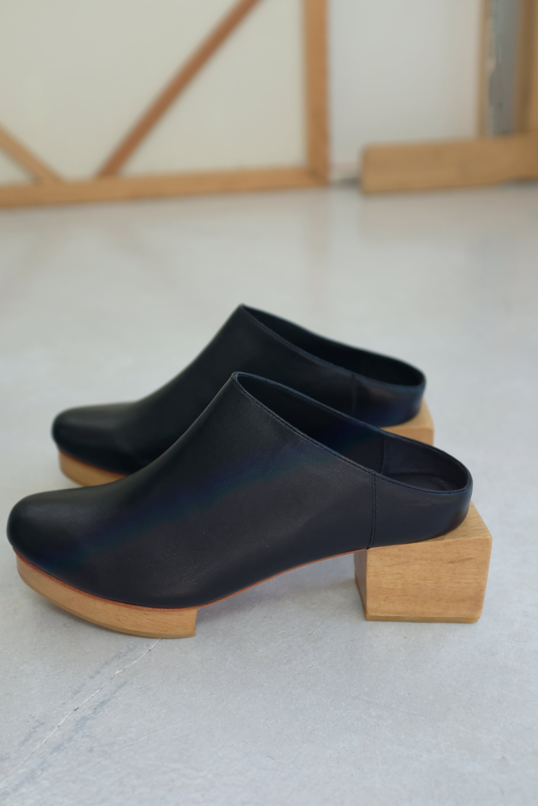 Matisse Platform Mules - Black