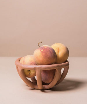 Prong Fruit Bowl - Terracotta