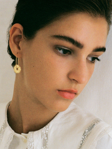 Gold Sol Earrings