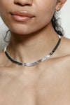 Herringbone Chain in Silver
