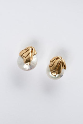 Margot Pearl Earrings - Small